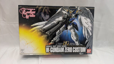 【中古】【未組立】1/144 HG XXXG-00W0 ウイングガンダムゼロカスタム「新機動戦記ガンダムW Endless Waltz...