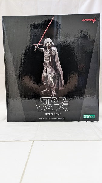 【中古】【未開封】ARTFX+ スター・ウォーズ カイロ・レン スカイウォーカーの夜明け版 1/10 簡易組立キット＜フィギュア＞（代...