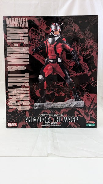 【中古】【未開封】ARTFX+ MARVEL UNIVERSE アストニッシングアントマン＆ワスプ 1/10 簡易組立キット＜フィギュ...