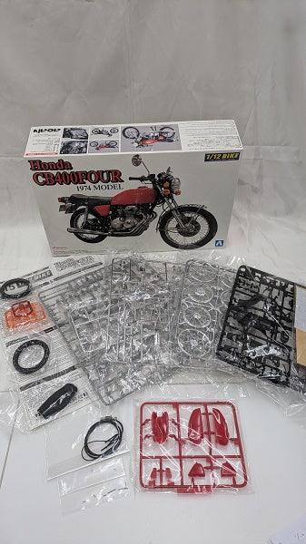 【中古】【未組立】1/12 Honda CB400FOUR 「ネイキッドバイクシリーズ No.15」＜プラモデル＞（代引き不可）6512