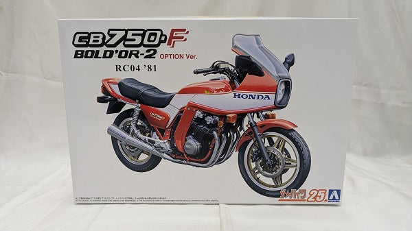 【中古】【未組立】1/12 ホンダ RC04 CB750F ボルドール2 ’81 オプション仕様 「ザ・バイクシリーズ No.25」＜プラモデル＞（代引き不可）6512