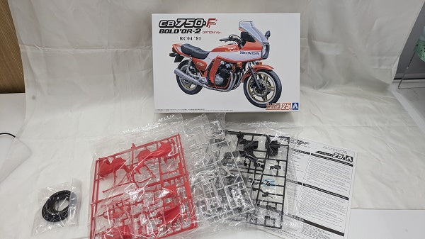 【中古】【未組立】1/12 ホンダ RC04 CB750F ボルドール2 ’81 オプション仕様 「ザ・バイクシリーズ No.25」＜プラモデル＞（代引き不可）6512