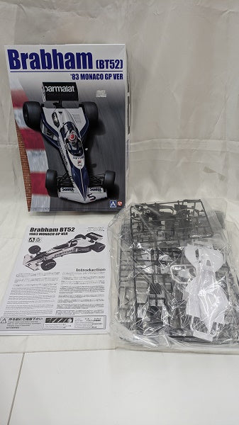 【中古】【未組立】1/20 ブラバム BT52 ’83 モナコグランプリ仕様 「BEEMAXシリーズ No.14」＜プラモデル＞（代引き不可）6512