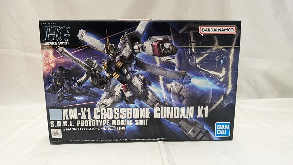 【中古】【未組立】1/144 HGUC XM-X1 クロスボーン・ガンダムX1 「機動戦士クロスボーン・ガンダム」＜プラモデル＞（代引き不可）6512