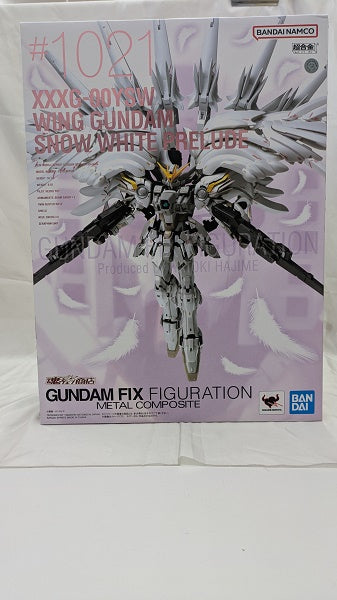 【中古】【未開封】GUNDAM FIX FIGURATION METAL COMPOSITE ウイングガンダムスノーホワイトプレリュー...