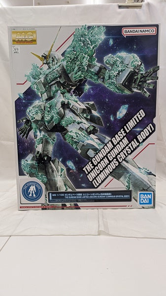 【中古】【未組立】1/100 MG RX-0 ユニコーンガンダム(光の結晶体) 「機動戦士ガンダムUC」＜プラモデル＞（代引き不可）6512