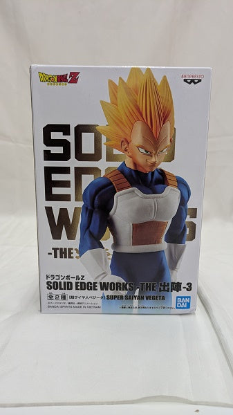 【中古】【未開封】超サイヤ人ベジータ 「ドラゴンボールZ」 SOLID EDGE WORKS-THE出陣-3＜フィギュア＞（代引き不可）6512