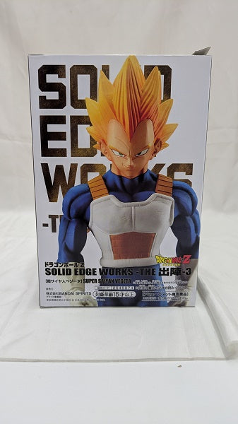 【中古】【未開封】超サイヤ人ベジータ 「ドラゴンボールZ」 SOLID EDGE WORKS-THE出陣-3＜フィギュア＞（代引き不可）6512