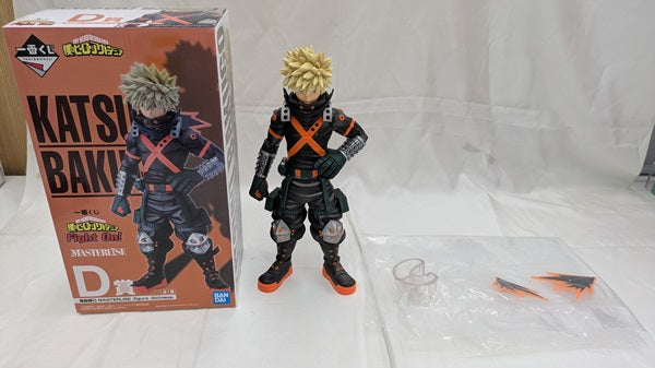 【中古】【開封済】爆豪勝己 「一番くじ 僕のヒーローアカデミア Fight On!」 MASTERLISE -Stillness- D賞＜フィギュア＞（代引き不可）6512