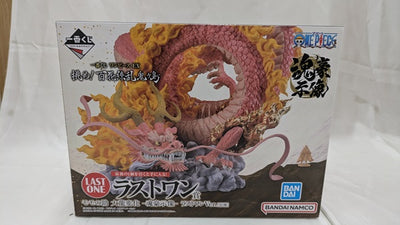 【中古】【未開封】モモの助 大龍変化 -魂豪示像- ラストワンVer.(ルフィミニフィギュア付属) 「一番くじ ワンピース EX 挑め...