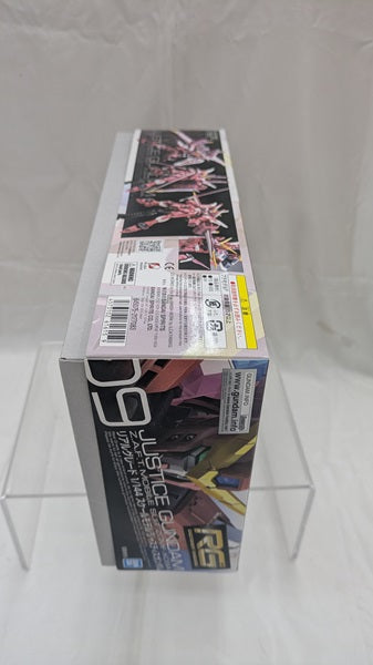 【中古】【未組立】1/144 RG ZGMF-X09A ジャスティスガンダム 「機動戦士ガンダムSEED」 [5061615]＜プラモデル＞（代引き不可）6512