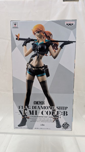 【中古】【開封品】ナミ 「ワンピース」 FLAG DIAMOND SHIP -NAMI-CODE：B＜フィギュア＞（代引き不可）6512