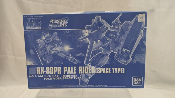 【中古】【未組立】1/144 HGUC RX-80PR ペイルライダー(空間戦仕様) 「機動戦士ガンダム外伝 ミッシングリンク」 プレミアムバンダイ限定 [0218510]＜プラモデル＞（代引き不可）6512