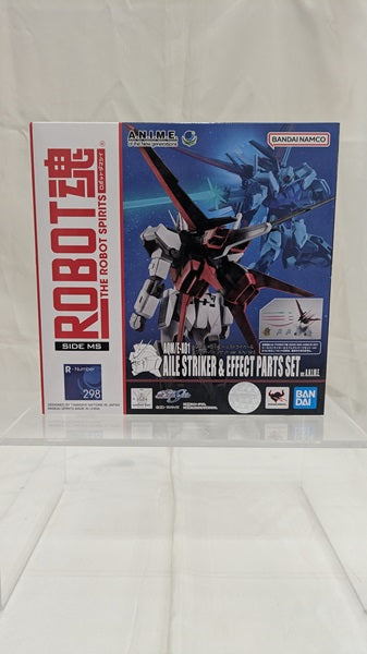 【中古】【未開封】ROBOT魂 ＜SIDE MS＞ AQM/E-X01 エールストライカー＆エフェクトパーツセット ver. A.N.I.M.E. 「機動戦士ガンダムSEED」＜フィギュア＞（代引き不可）6512