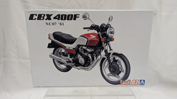 【中古】【未組立】1/12 ホンダ NC07 CBX400F パールキャンディレッド/パールシェルホワイト ’81 「ザ・バイクシリーズ No.2」 [063750]＜プラモデル＞（代引き不可）6512