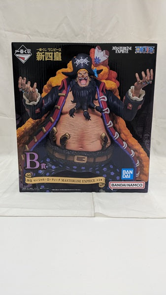 【中古】【未開封】四皇 マーシャル・D・ティーチ 「一番くじ ワンピース 新四皇」 MASTERLISE EXPIECE B賞＜フィギュア＞（代引き不可）6512