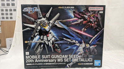 【中古】【未組立】機動戦士ガンダムSEED 20周年記念MSセット[メタリック](3体セット) 「機動戦士ガンダムSEED」 [50...