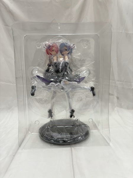 【中古】【開封品】レム＆ラム Twins Ver. 「Re：ゼロから始める異世界生活」 1/7 PVC製塗装済み完成品＜フィギュア＞（代引き不可）6512
