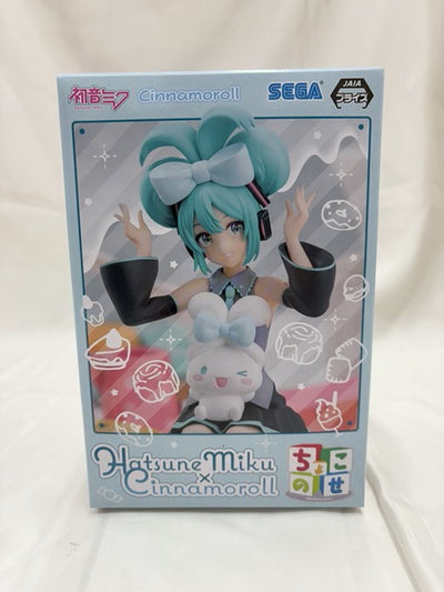 【中古】【未開封】初音ミク×シナモロール 「初音ミクシリーズ」 プレミアムちょこのせフィギュア“初音ミク×シナモロール”＜フィギュア＞...