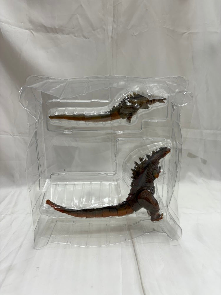 【中古】【開封品】S.H.MonsterArts ゴジラ(2016) 第2形態＆第3形態セット 「シン・ゴジラ」 魂ウェブ商店限定＜フィギュア＞（代引き不可）6512