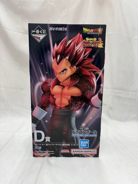 【中古】【開封品】ベジータ：ゼノ「一番くじ ドラゴンボール SUPER DRAGONBALL HEROES 4th MISSION」 D賞＜フィギュア＞（代引き不可）6512