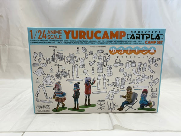 【中古】【未組立】1/24 キャンプセット 「ゆるキャン△」 ARTPLA [AP032]＜プラモデル＞（代引き不可）6512
