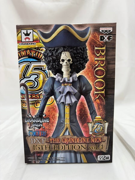【中古】【未開封】ブルック 「ワンピース」 DXF〜THE GRANDLINE MEN〜 15TH EDITION vol.4＜フィギュア＞（代引き不可）6512
