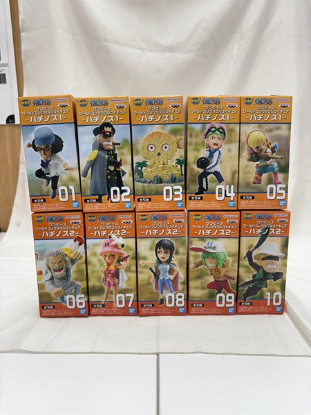 【中古】【未開封】【セット】「ワンピース」 ワールドコレクタブルフィギュア-ハチノス1＆2- 全10種類＜フィギュア＞（代引き不可）6512