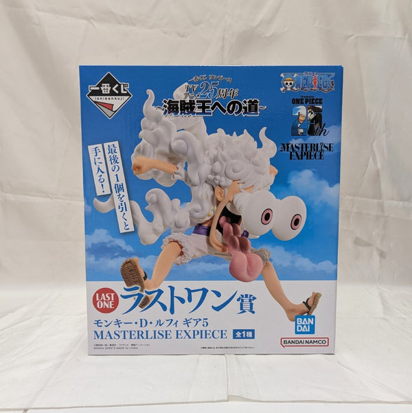 【中古】 【未開封】モンキー・D・ルフィ ギア5 「一番くじ ワンピース TVアニメ25周年 〜海賊王への道〜」 ラストワン賞＜フィギュア＞（代引き不可）6512