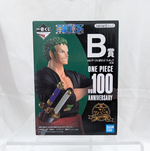 【中古】【開封品】ロロノア・ゾロ 討ち入り 「一番くじ ワンピース vol.100 Anniversary」 B賞＜フィギュア＞（代引き不可）6512