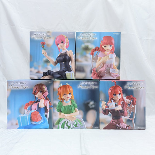 【中古】【未開封】【5点セット】五等分の花嫁∽ プレミアムフィギュアRadiant ver. GiGOグループ限定＜フィギュア＞（代引き不可）6512