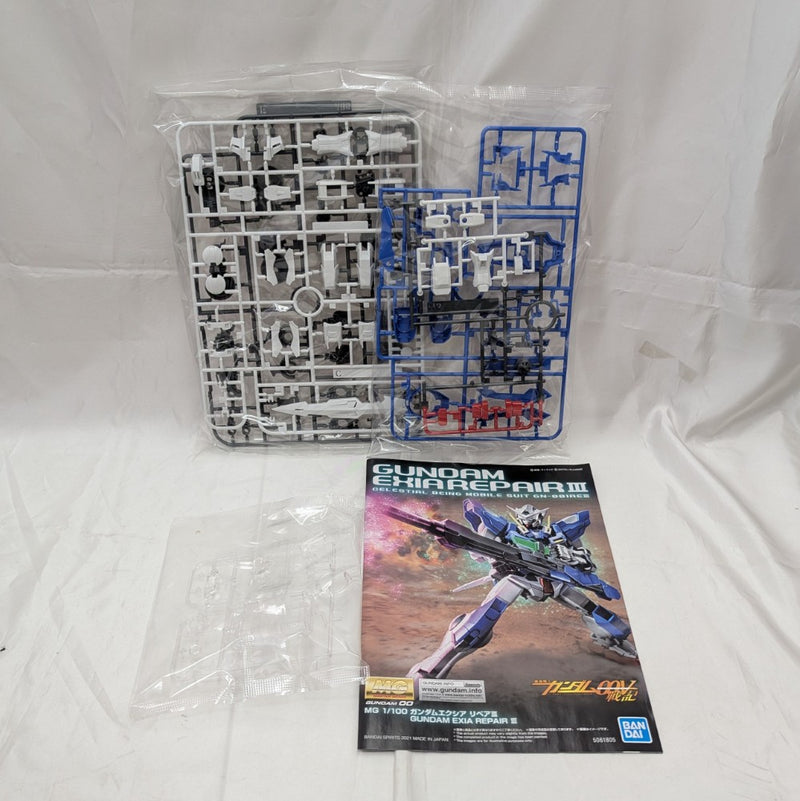 【中古】【未組立】1/100 MG GN-001REIII ガンダムエクシア リペア III 「機動戦士ガンダム00(ダブルオー)」 [5061805]＜プラモデル＞（代引き不可）6512
