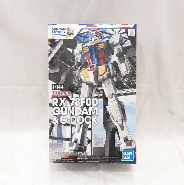 【中古】【未組立】1/144 RX-78F00 ガンダム＆ガンダムドック 「機動戦士ガンダム」 イベント限定 [5060574]＜プラモデル＞（代引き不可）6512
