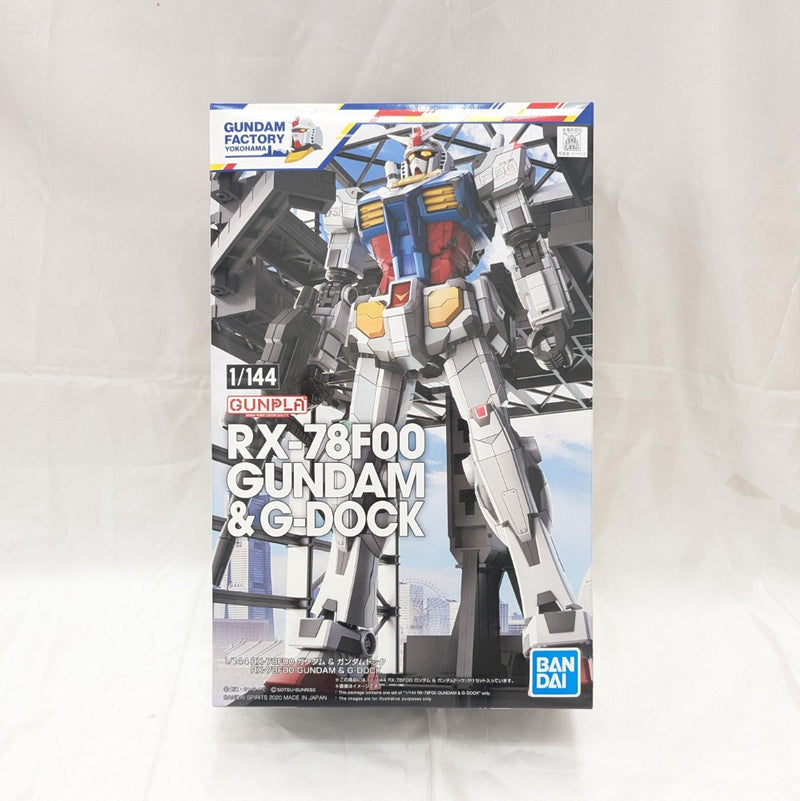 【中古】【未組立】1/144 RX-78F00 ガンダム＆ガンダムドック 「機動戦士ガンダム」 イベント限定 [5060574]＜プラモデル＞（代引き不可）6512