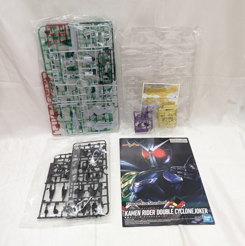 【中古】【未組立】Figure-rise Standard 仮面ライダーW サイクロンジョーカー 「仮面ライダーW」＜プラモデル＞（代引き不可）6512