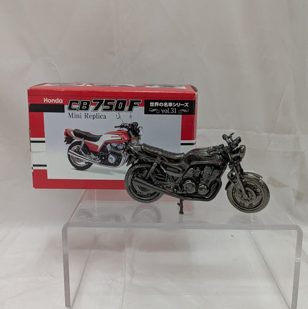【中古】【開封品】ホンダ CB750F(ブラックメッキ) 「Mini Replica 世界の名車シリーズ vol.31」＜フィギュア＞（代引き不可）6512