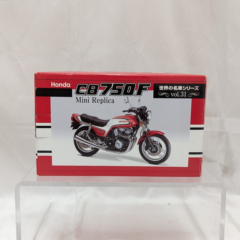 【中古】【開封品】ホンダ CB750F(ブラックメッキ) 「Mini Replica 世界の名車シリーズ vol.31」＜フィギュア＞（代引き不可）6512