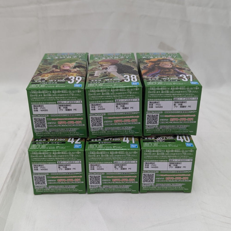 【中古】【未開封】全6種セット ワンピースワールドコレクタブルフィギュア-WT100記念 尾田栄一郎描き下ろし 大海賊百景7-＜フィギュア＞（代引き不可）6512
