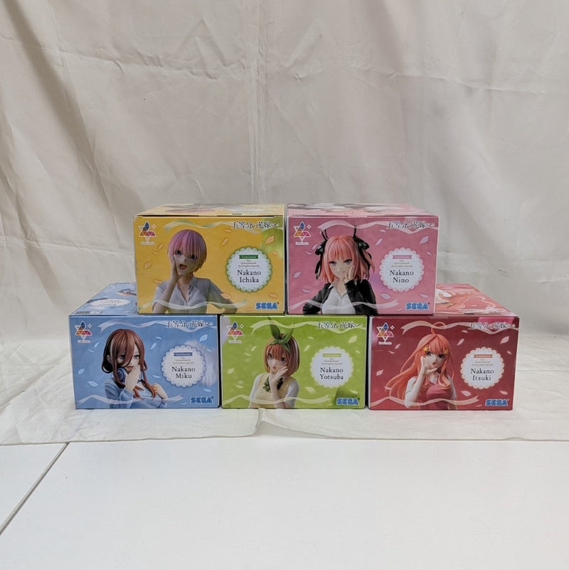 【中古】【未開封】【セット】「五等分の花嫁∽」 Luminasta＜フィギュア＞（代引き不可）6512