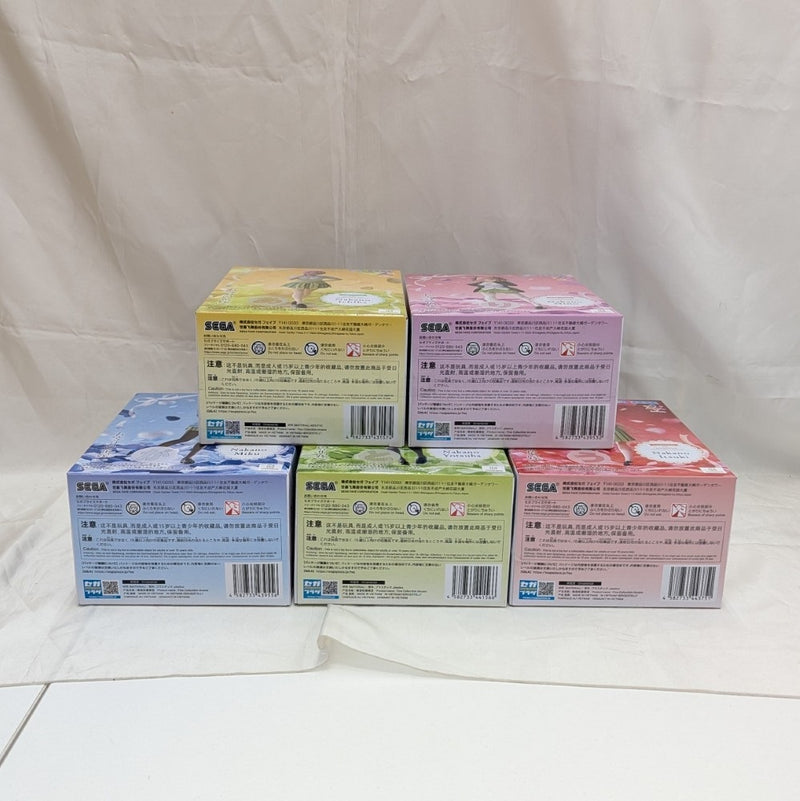 【中古】【未開封】【セット】「五等分の花嫁∽」 Luminasta＜フィギュア＞（代引き不可）6512