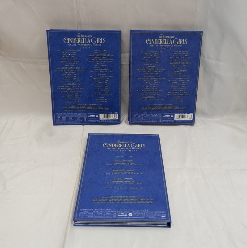 【中古】【開封品】THE IDOLM＠STER CINDERELLA GIRLS 1stLIVE WONDERFUL M＠GIC!!Blu-ray BOX 完全初回限定生産 豪華メモリアル仕様＜DVD＞（代引き不可）6512