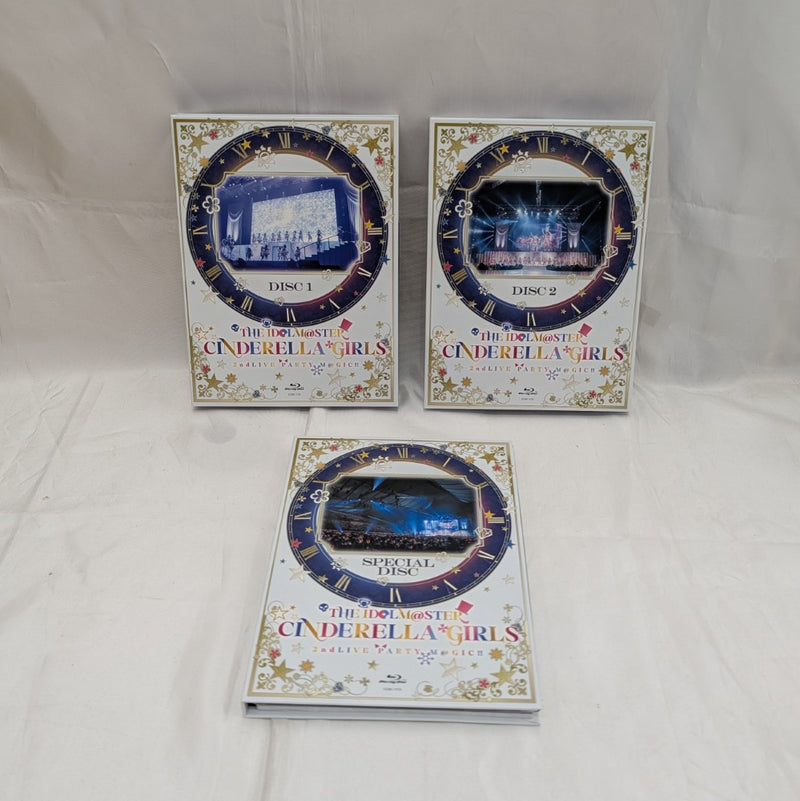 【中古】【開封品】THE IDOLM＠STER CINDERELLA GIRLS 2ndLIVE PARTY M@GIC!! Blu-ray BOX＜DVD＞（代引き不可）6512