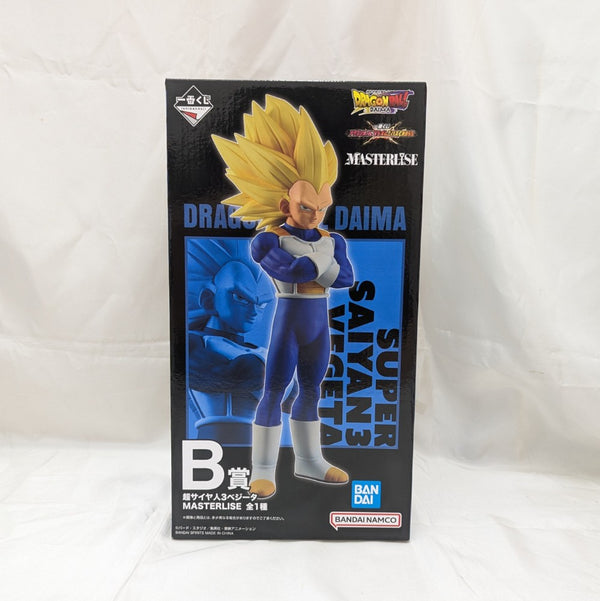 【中古】【未開封】超サイヤ人3ベジータ 「一番くじ ドラゴンボール VSオムニバスCROSS」 MASTERLISE B賞＜フィギュア＞（代引き不可）6512
