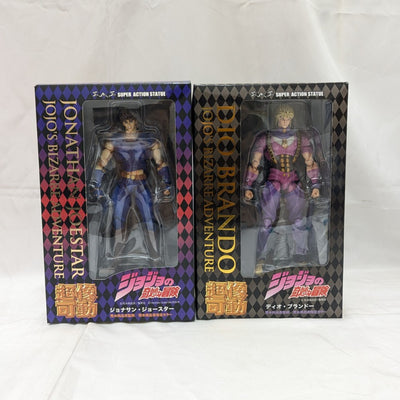 【中古】【開封済】【セット】超像可動 ジョナサン・ジョースター＆ディオ・ブランドー(荒木飛呂彦指定カラー) 2種＜フィギュア＞（代引き...