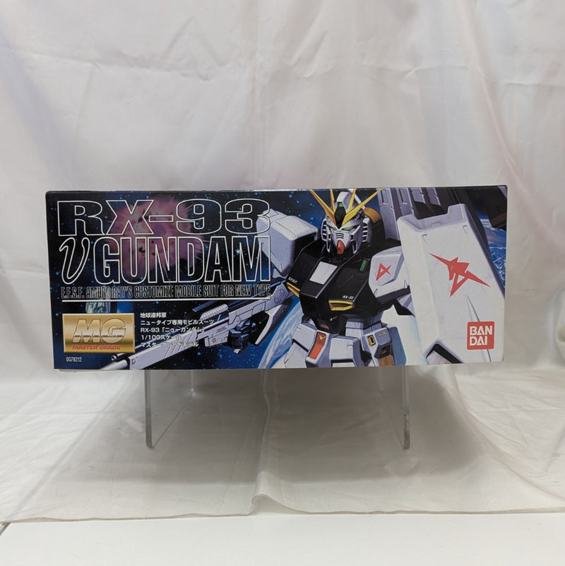 【中古】【未組立】1/100 MG RX-93 νガンダム 「機動戦士ガンダム 逆襲のシャア」 [0078212]＜プラモデル＞（代引き不可）6512