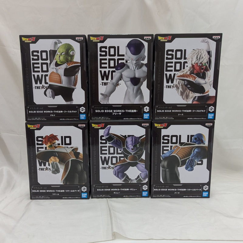 【中古】【未開封】【セット】ギニュー 特戦隊・フリーザ「ドラゴンボールZ」 SOLID EDGE WORKS-THE出陣＜フィギュア＞（代引き不可）6512