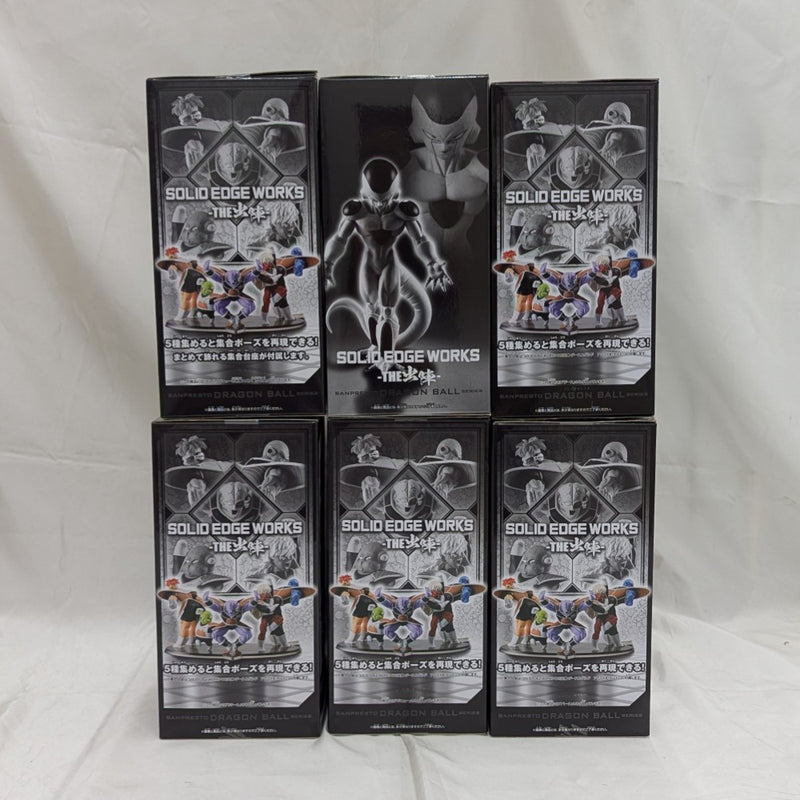 【中古】【未開封】【セット】ギニュー 特戦隊・フリーザ「ドラゴンボールZ」 SOLID EDGE WORKS-THE出陣＜フィギュア＞（代引き不可）6512