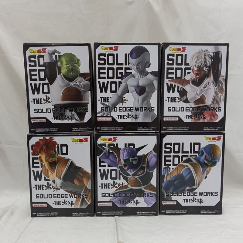 【中古】【未開封】【セット】ギニュー 特戦隊・フリーザ「ドラゴンボールZ」 SOLID EDGE WORKS-THE出陣＜フィギュア＞（代引き不可）6512