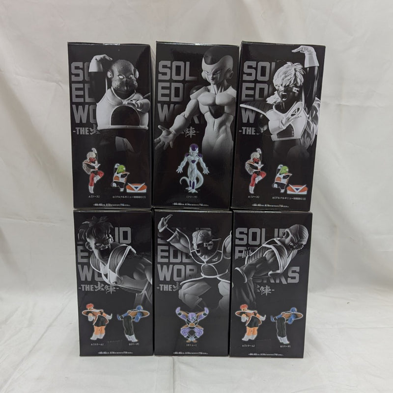 【中古】【未開封】【セット】ギニュー 特戦隊・フリーザ「ドラゴンボールZ」 SOLID EDGE WORKS-THE出陣＜フィギュア＞（代引き不可）6512
