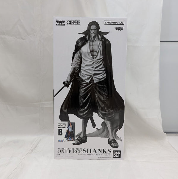【中古】【未開封】シャンクス(アニメカラー) 「バンプレくじ PREMIUM ワンピース-シャンクス-」 ＜フィギュア＞（代引き不可）6512